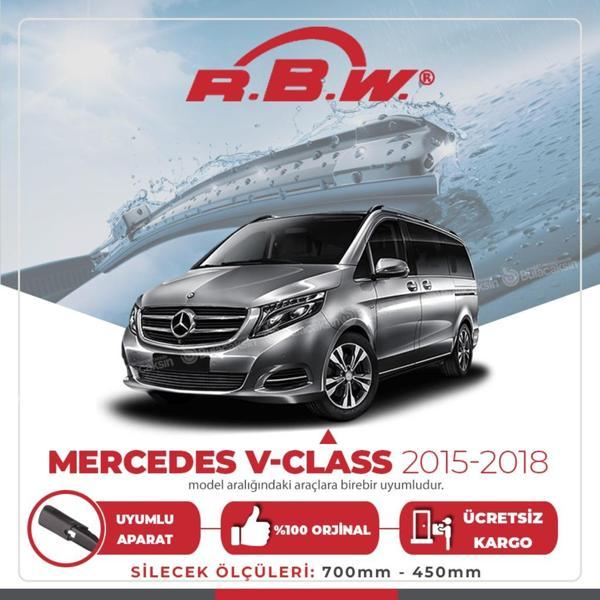 RBW Muz Silecek Takımı Mercedes V-Class 2015-2018 ile uyumlu - Image 1