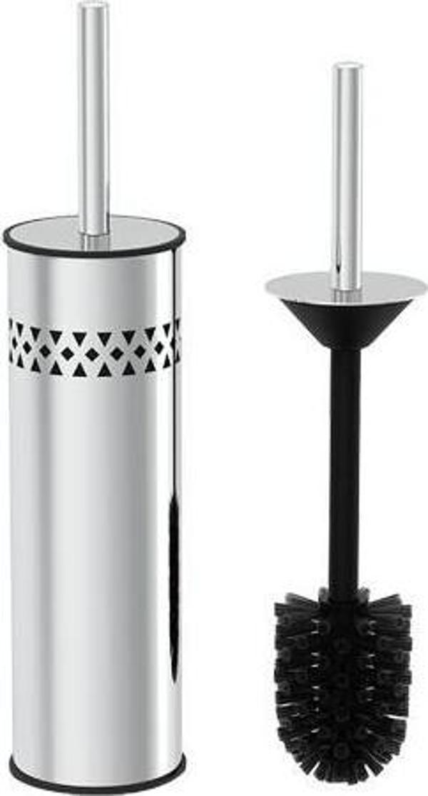 Kitchenboost kabinli delikli metal wc tuvalet ve klozet fırçası - Image 1