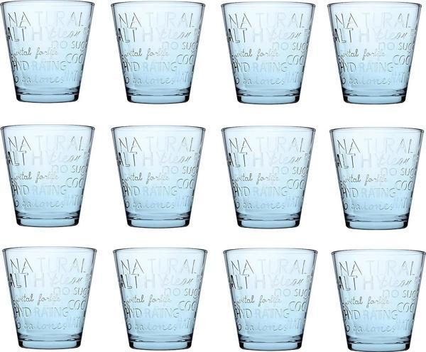 Paşabahçe su bardak city pop 250 ml su bardağı 12 li turkuaz - Image 1