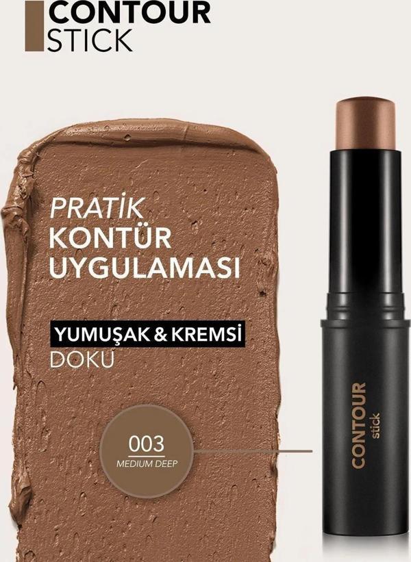 Flormar Stıck Contour 03 Medium Deep - Image 1