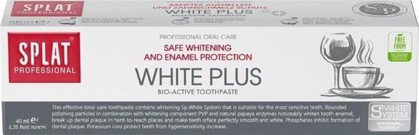 Splat Professıonal Whıte Plus Macun 40 Ml - Image 1