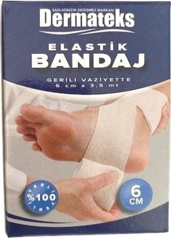 Dermateks Elastik Bandaj 6 cm - Image 1