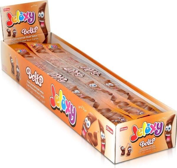 Jelaxy Belt Şekerli Cola 15 Gr 60 Adet (1 Kutu) - Image 1