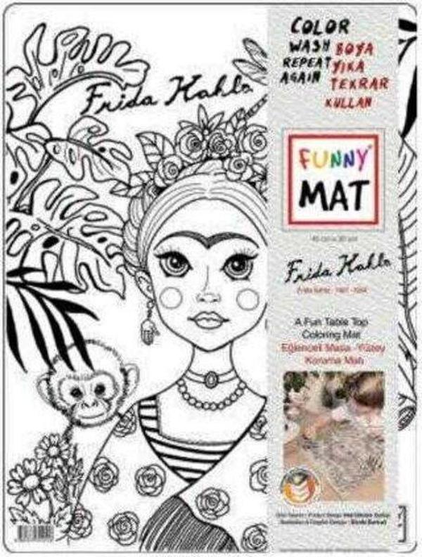 Funny Mat -Frıda 30X40Cm 1251 - Image 1
