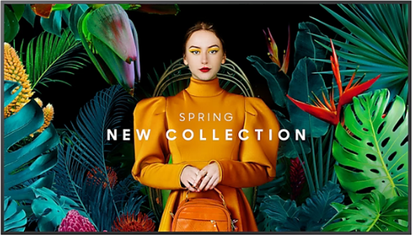 Samsung QM65C Serisi 65" - İşletmeler için Dinamik Kristal Renkli UHD Dijital Tabela LH65QMCEBGCXGO - Image 1