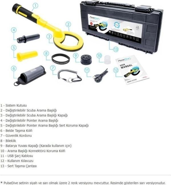 Nokta Makro Pulsedive Scuba Dalış Ve Pointer Dedektör - Image 1