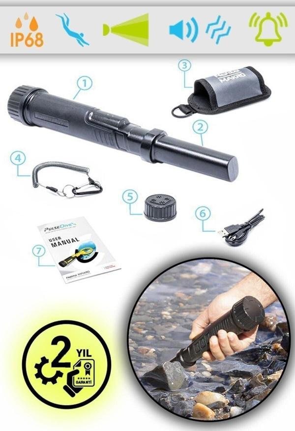 Nokta Pulsedive Pointer Dedektör - Siyah - Image 1