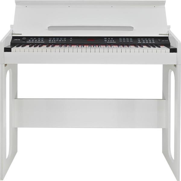 Jwin JDP-945 Tuş Hassasiyetli 61 Tuşlu Dijital Piyano - Beyaz - Image 1