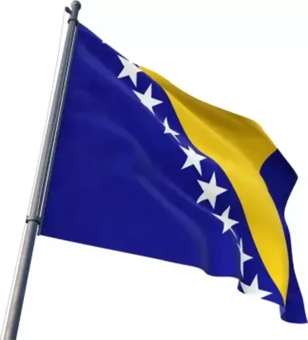 Bosna Hersek Bayrağı 100x150 cm - Image 1