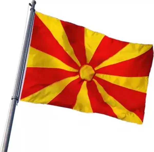 Makedonya Bayrakları 100x150 cm - Image 1