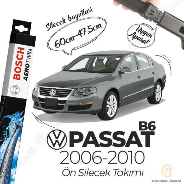 Volkswagen Passat B6 Muz Silecek Takımı (2006-2010) Bosch Aerotwin - Image 1