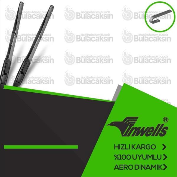 İnwells Hibrit Silecek Takımı Audi TT 1998-2003 ile uyumlu - Image 1