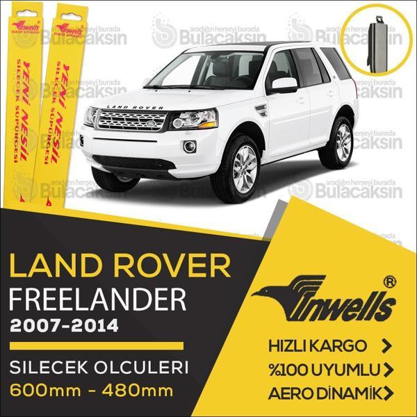 İnwells Muz Silecek Takımı Land Rover Freelander 2007-2014 ile uyumlu - Image 1