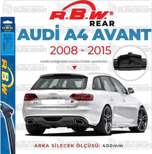 Audi A4 Avant Arka Silecek (2008-2015) RBW - Image 1