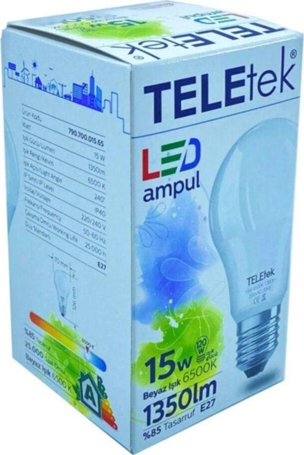 15W 6500K Led Ampul - 6'lı paket - Image 1