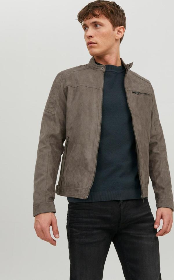Jack&Jones Erkek Pu Deri Ceket 12147218 - Image 1