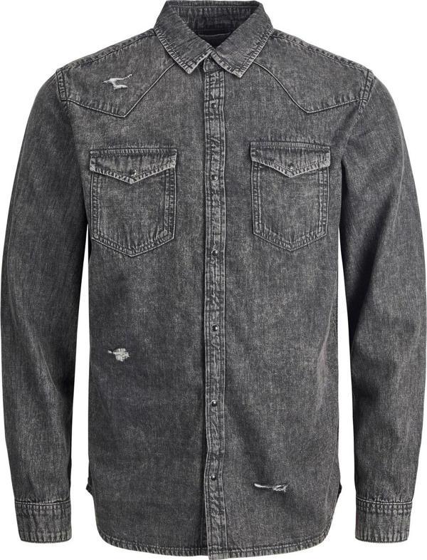 Jack&Jones Erkek Kot Gömlek 12213202 - Image 1