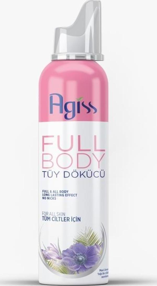 Agiss Full Body Tüy Dökücü Köpük Sprey 155ml - Image 1