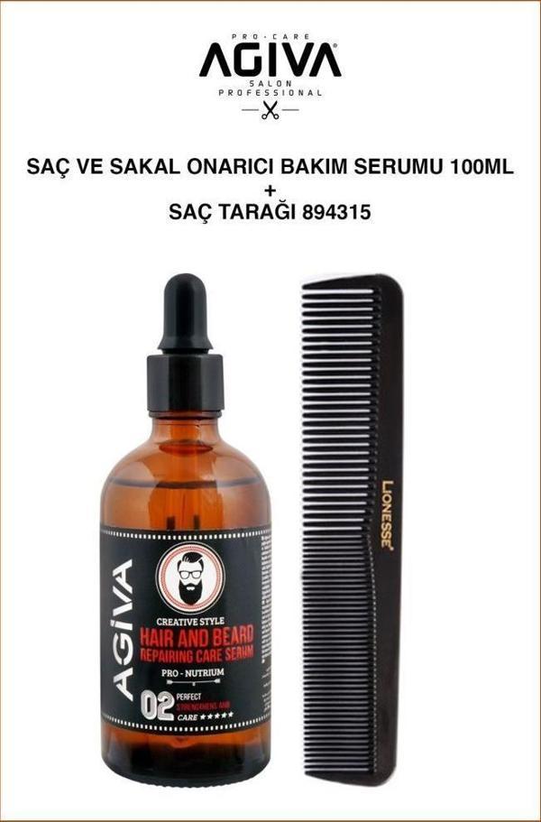 Agiva Güçlendirici Canlandırıcı Şekillendirici Sakal-Bıyık Tarama Seti - Image 1