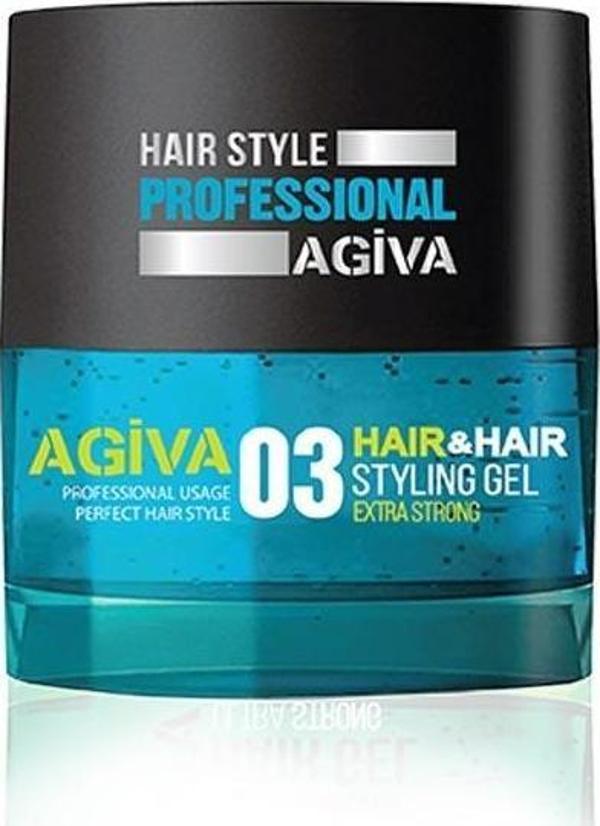 Agiva Hair Styling Gel 03 Extra Strong 200 Ml - Image 1