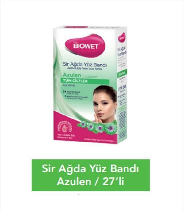 Biowet Sir Ağda Yüz Bandı Azulen 24'lü - Image 1