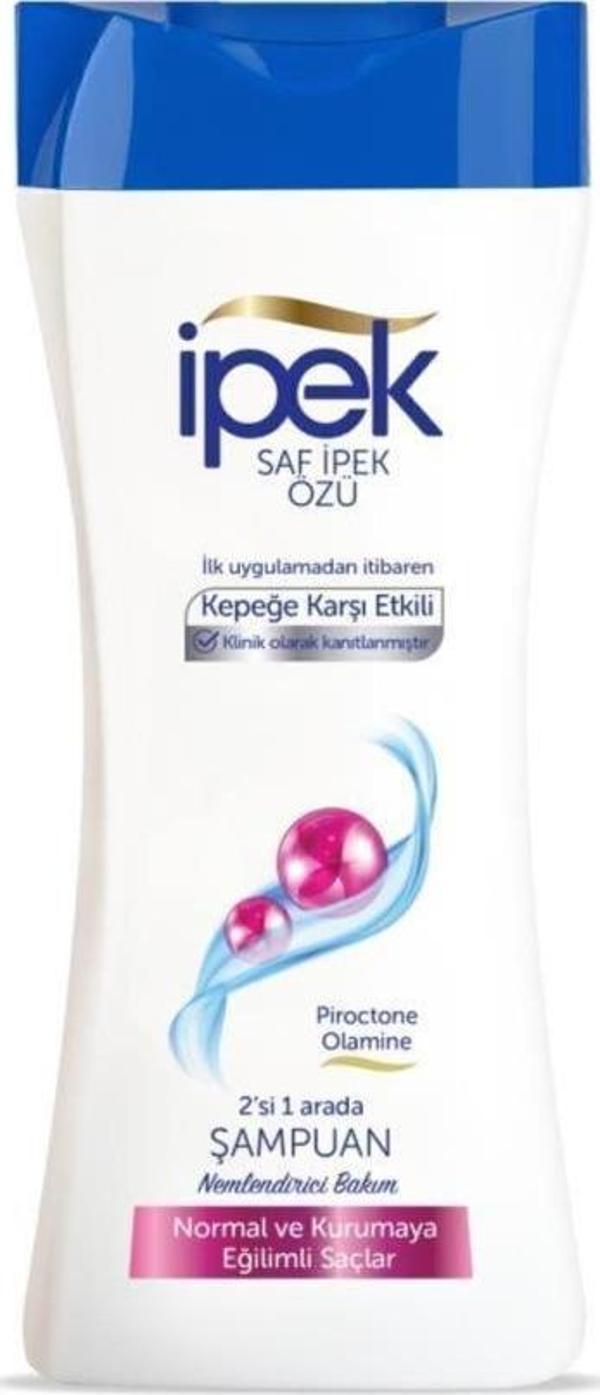 İpek Kepeğe Karşı Etkili 2'si 1 Arada Şampuan - Normal/Kuru Saçlar - 480ml X2 - Image 1