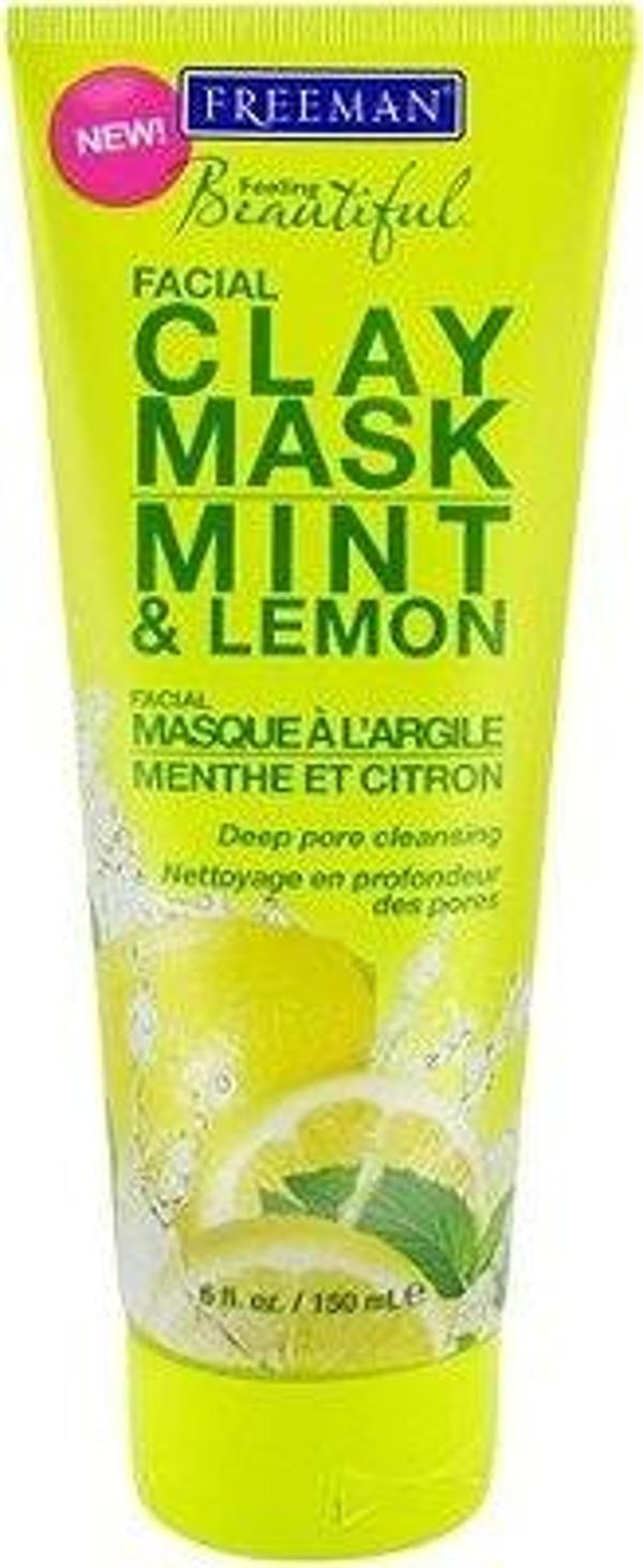 FREEMAN NANE VE LİMON ÖZLÜ KİL MASKESİ 150ML - Image 1