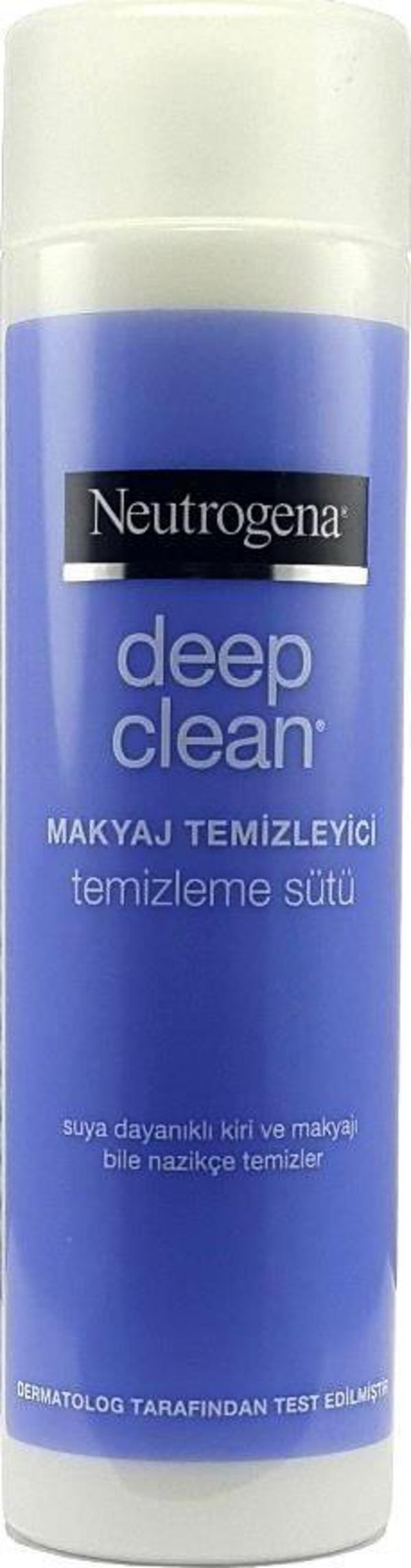 Neutrogena Deep Clean Makyaj Temizleme Sütü 200ML - Image 1