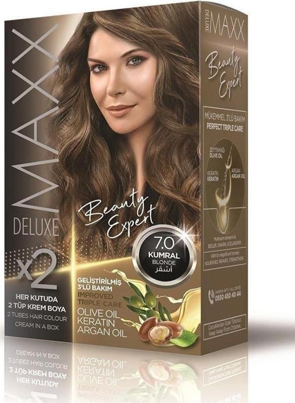 Maxx Deluxe Saç Boyası 7.0 Kumral - Image 1