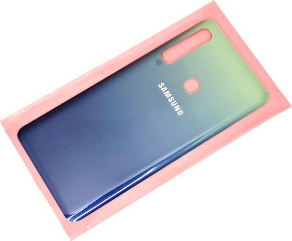 Tkgz Samsung Galaxy A9 A920 Arka Pil Batarya Kapağı (CAM) MAVİ - Image 1