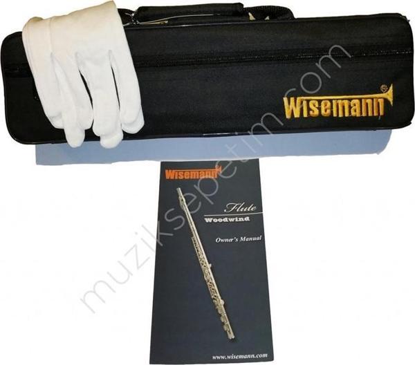 WISEMANN Dfl-150 Gümüş Yan Flüt Üst Kalite - Image 1