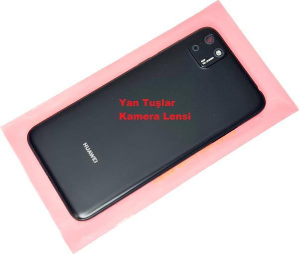 Tkgz Huawei Y5P Kasa Arka Pil Batarya Kapağı SİYAH - Image 1