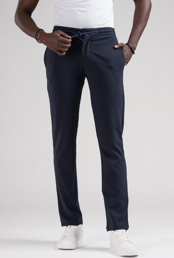 Paul Martin Slimfit Beli Lastikli Ve İplikli Full Likralı Yazlık Jogger Pantolon - Image 1