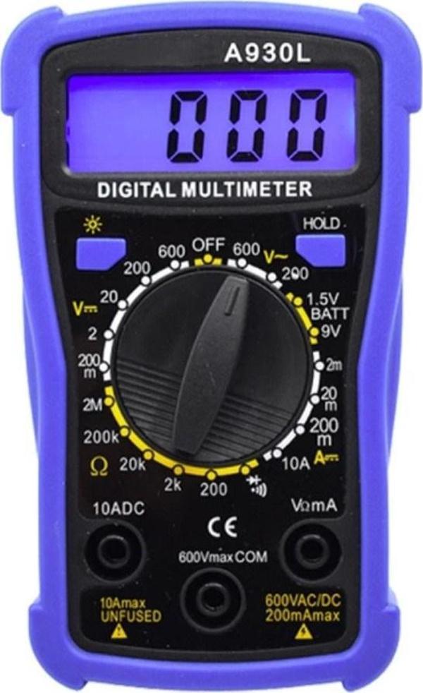 Universal Mini Dijital Multimetre - A930L - Image 1