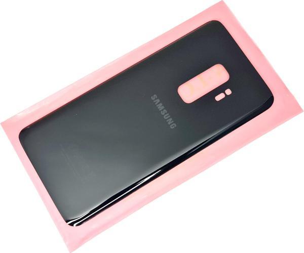 Tkgz Samsung Galaxy S9 PLUS Arka Pil Batarya Kapağı (CAM) SİYAH - Image 1