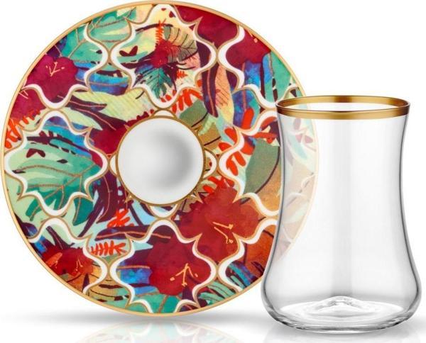 Koleksiyon Dervish Çay Seti Amazon Tropic - Image 1