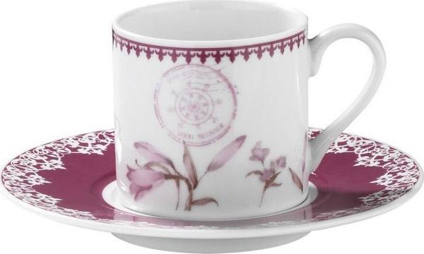 Kütahya Porselen Rüya 6 Kişilik 12 Parça Kahve Fincan Takımı RU12KT4309743 - Image 1