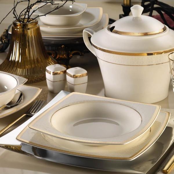 Kütahya Porselen Bone Mare 62 Prç. Yemek Takımı BNMR62YT10363 - Image 1