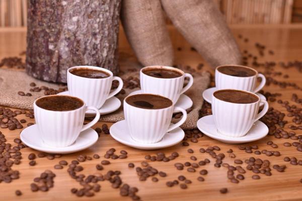 Bambum Narvari 6 Kişilik Kahve Fincan Takımı B0687 - Image 1