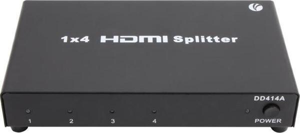 Vcom DD414A 1-4 Port 1.4V 1080P Metal Hdmi Splitter - Image 1