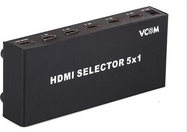 Vcom DD435 5PC-1MN Monitör Hdmı Switch Metal - Image 1