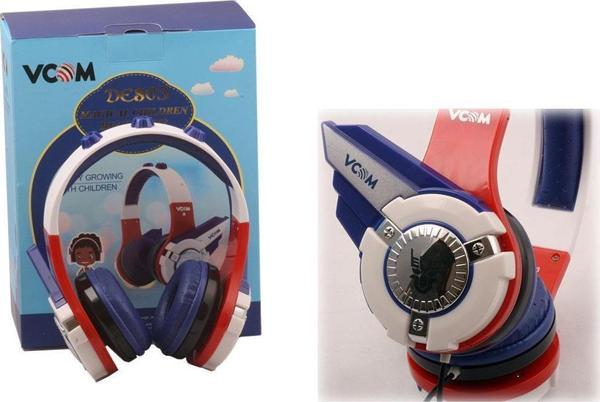 Vcom DE803 Baş üstü Kulaklık Mavi - Image 1