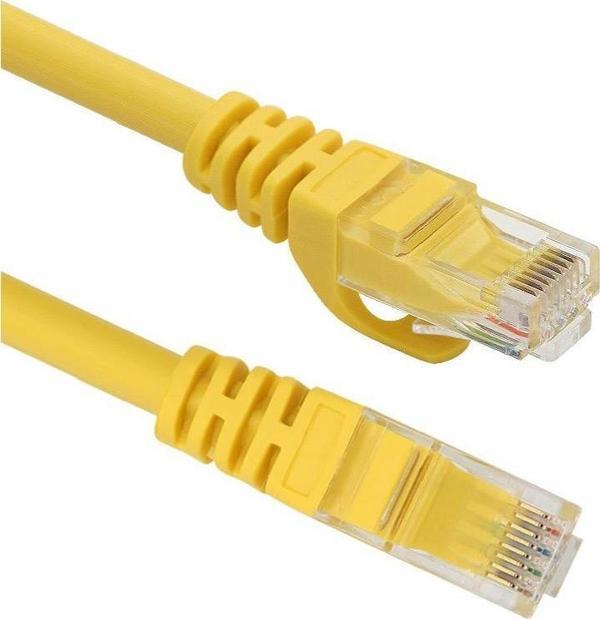 Vcom NP611B-Y-1.5 Cat6 1.5MT Sarı Utp Patch Kablo - Image 1