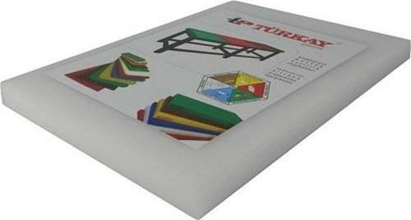 Türkay Polietilen Kesme Tahtası Beyaz 60x40x2cm - Image 1