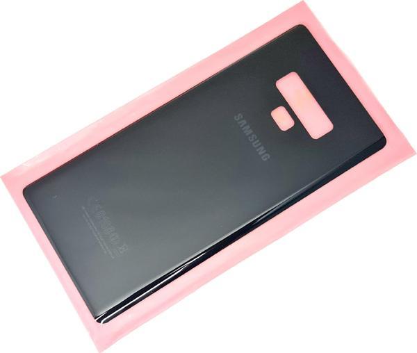 Tkgz Samsung Galaxy NOTE 9 Arka Pil Batarya Kapağı (CAM) SİYAH - Image 1