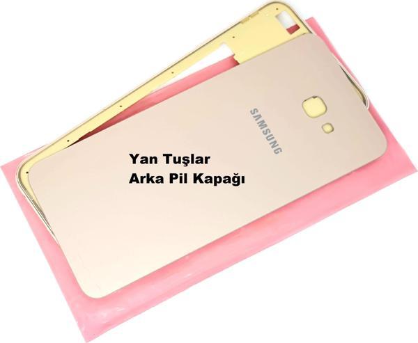 Tkgz Samsung Galaxy J4 Plus Kasa Arka Pil Batarya Kapağı GOLD - Image 1