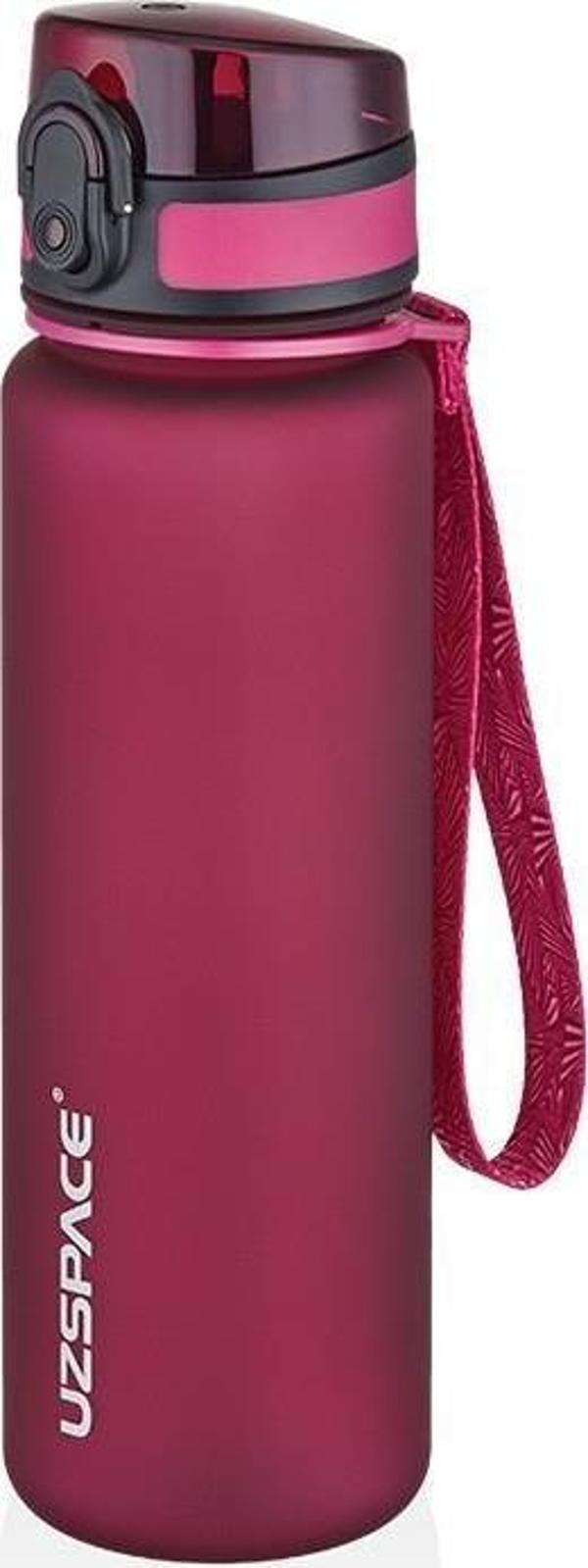 Uzspace Vagonlife 3026 500 ml Kırmızı Tritan Matara - Image 1