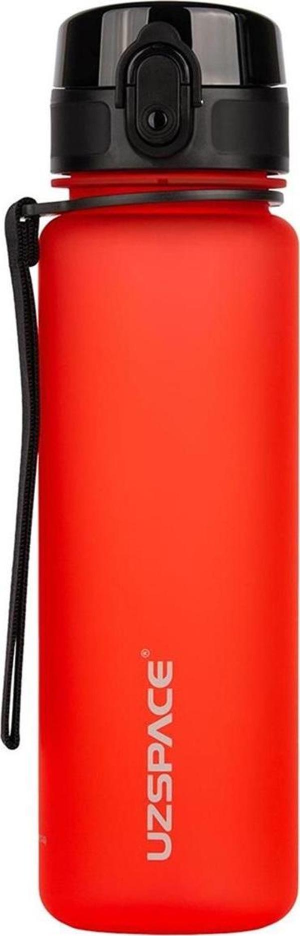 Uzspace Vagonlife 3026 500ml Fantastik Kırmızı Tritan Matara - Image 1