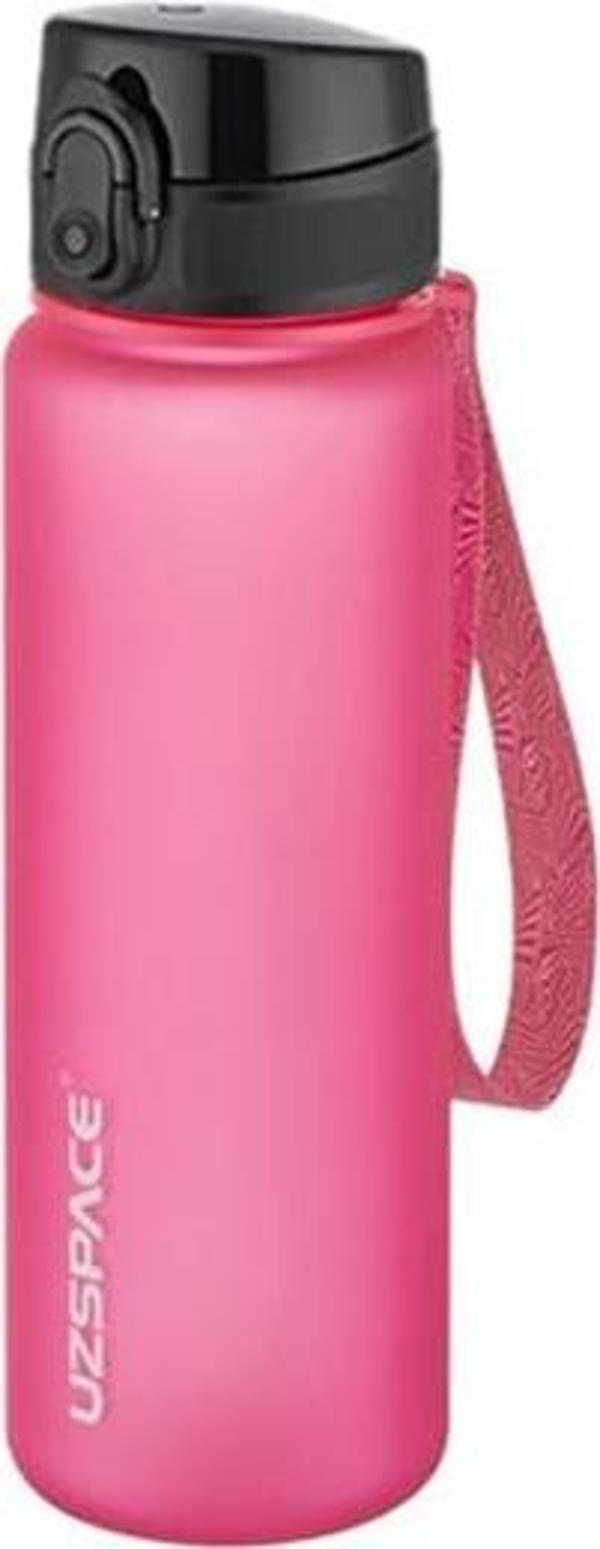 Uzspace Vagonlife 3038 1000ml Glow Pink Tritan Matara - Image 1
