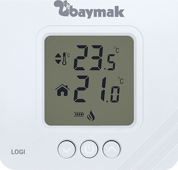 Baymak Logı Dijital Kablosuz Oda Termostatı - Image 1